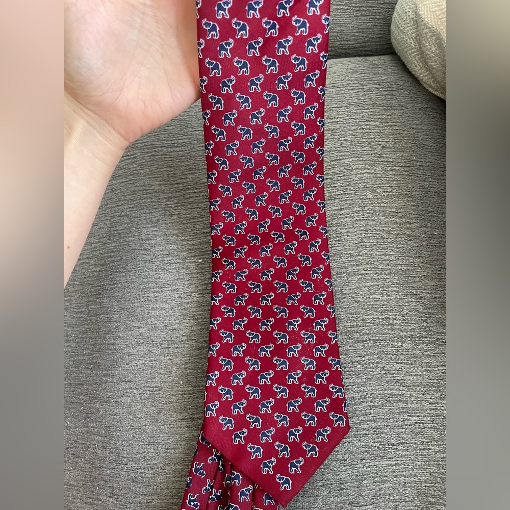 University of Alabama elephant tie